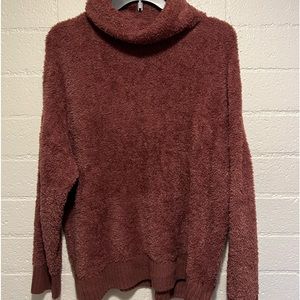 Express Fuzzy Cowl Neck Sweater